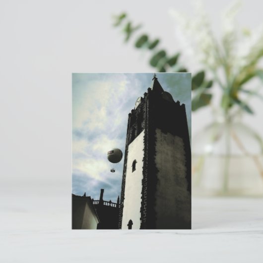 Carte Postale Balloon à air chaud de l'église Funchal, Madère (P (Debout devant)