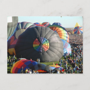 Carte Postale Balloon Albuquerque le matin