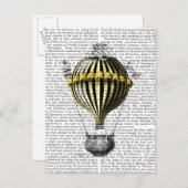 Carte Postale Balloon d'Imaginaire baroque 3 (Devant / Derrière)