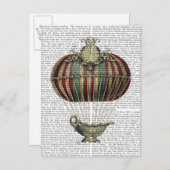 Carte Postale Balloon d'Imaginaire baroque 4 (Devant / Derrière)