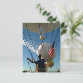 Carte Postale Balloon Fiesta Gas Balloon (Debout devant)