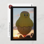 Carte Postale Balloon kuiken2 (Devant / Derrière)