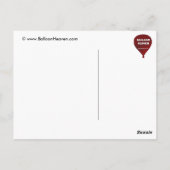 Carte Postale Balloon spécial-21 (Dos)