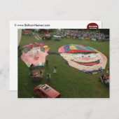 Carte Postale Balloon spécial garçon fille (Devant / Derrière)