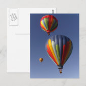 Carte Postale Balloon Trio (Devant / Derrière)