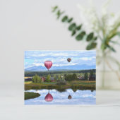 Carte Postale Balloons au-dessus du terrain de golf de Pagosa Sp (Debout devant)