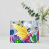 Carte postale "Balloons de Fée" (Debout devant)