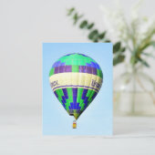Carte Postale Balloons Sky Moon (Debout devant)