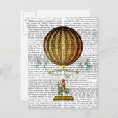 Carte Postale Ballotte à air chaud Zephire 2 (Devant / Derrière)