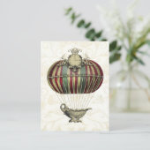 Carte Postale Ballotte baroque à horloge (Debout devant)