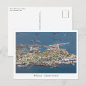 Carte postale Ballstad Lofoten (Devant / Derrière)