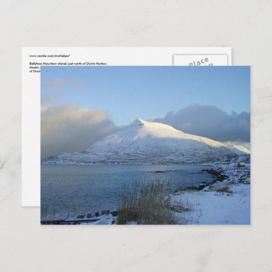 Carte Postale Ballyhoo Mountain, port néerlandais, AK (Devant / Derrière)