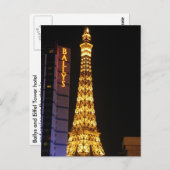 Carte Postale Ballys et tour eiffel (Devant / Derrière)