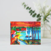 Carte Postale Balnéaire (Debout devant)