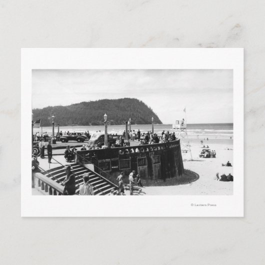 Carte Postale Balnéaire, Oregon Turnaround et Tillamook Head (Devant)