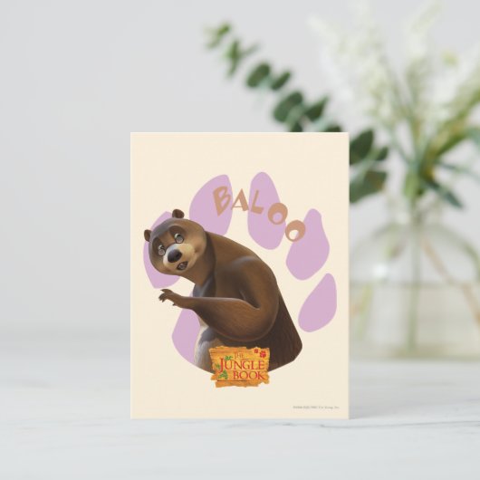 Carte Postale Baloo 1 (Debout devant)