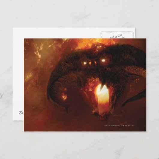 Carte Postale Balrog (Devant / Derrière)