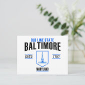 Carte Postale Baltimore (Debout devant)