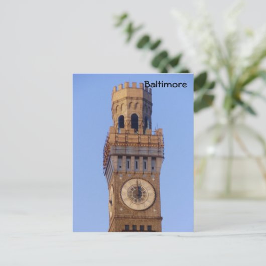 Carte Postale Baltimore (Debout devant)