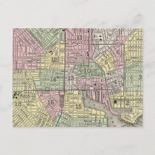 Carte Postale Baltimore (Devant)