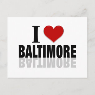 Carte Postale Baltimore