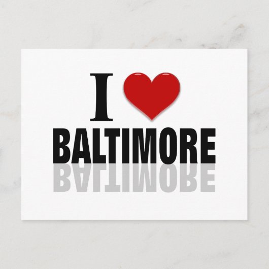 Carte Postale Baltimore (Devant)