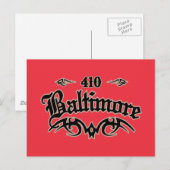 Carte Postale Baltimore 410 (Devant / Derrière)