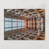 Carte Postale Baltimore Landmarks Postcard Peabody Library Photo (Devant)