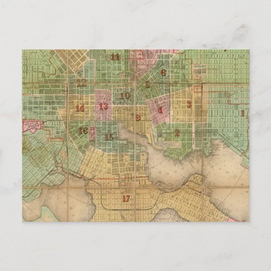 Carte Postale Baltimore, Maryland (Devant)