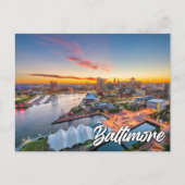 Carte Postale Baltimore, Maryland, États-Unis (Devant)