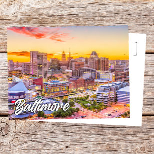 Carte Postale Baltimore, Maryland, USA