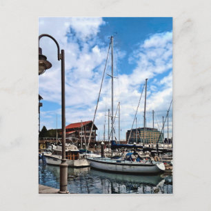 Carte Postale Baltimore MD - Marina près de Fells Point