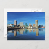 Carte Postale Baltimore Skyline (Devant / Derrière)