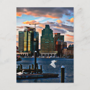 Carte Postale Baltimore Skyline de Locust Point, Maryland
