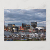 Carte Postale Baltimore Sundown Skyline (Devant)