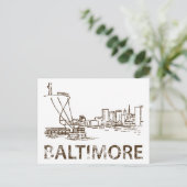 Carte Postale Baltimore vintage (Debout devant)
