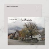 Carte Postale Balzers Liechtenstein (Devant / Derrière)