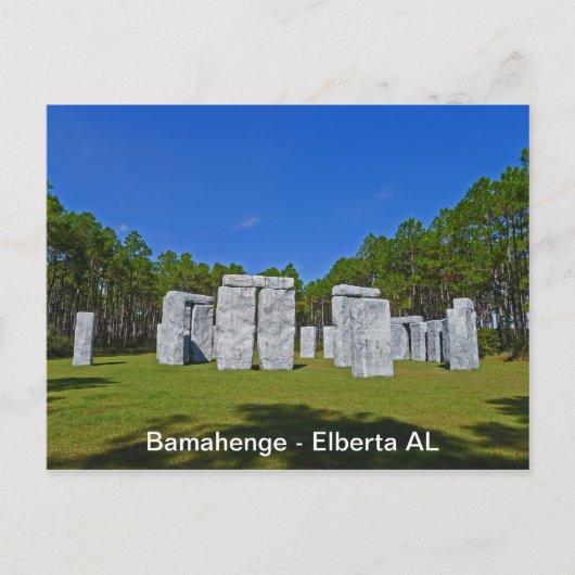 Carte Postale Bamahenge - Elberta AL (Devant)