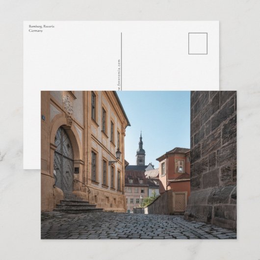 Carte Postale Bamberg Allemagne (Devant / Derrière)