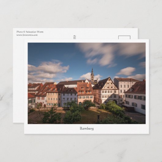 Carte Postale Bamberg Allemagne (Devant / Derrière)