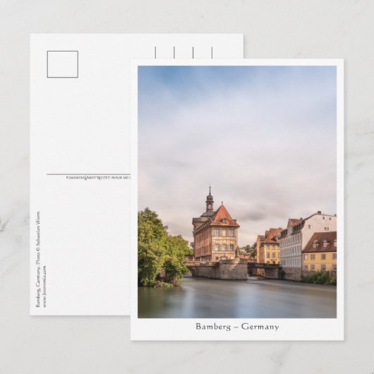 Carte Postale Bamberg Allemagne Photo (Devant / Derrière)