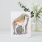 Carte Postale Bambi (Debout devant)