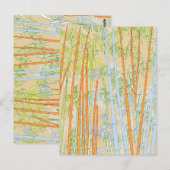 Carte Postale Bamboo 2 (Devant / Derrière)