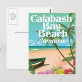Carte Postale Bamboo Beach Jamaïque (Devant / Derrière)