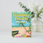 Carte Postale Bamboo Beach Jamaïque (Debout devant)