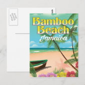 Carte Postale Bamboo Beach Jamaïque (Devant / Derrière)