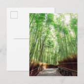 Carte Postale Bamboo Grove | Arashiyama, Kyoto, Japon (Devant / Derrière)