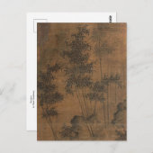 Carte Postale Bamboo par Guan Daosheng (Devant / Derrière)