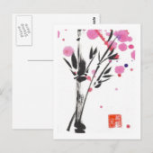 Carte Postale Bamboo Splash (Devant / Derrière)
