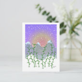 Carte postale Bamboo Winter (Debout devant)